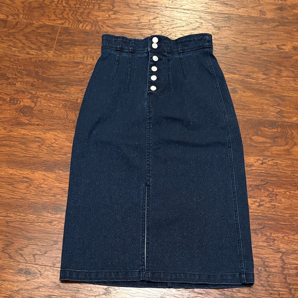 Anthropologie Pilcro denim skirt